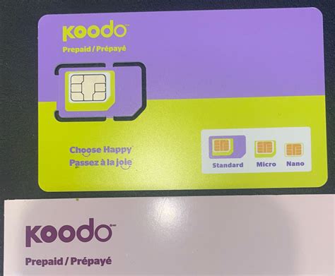 nfc sim card koodo|koodo new sim card.